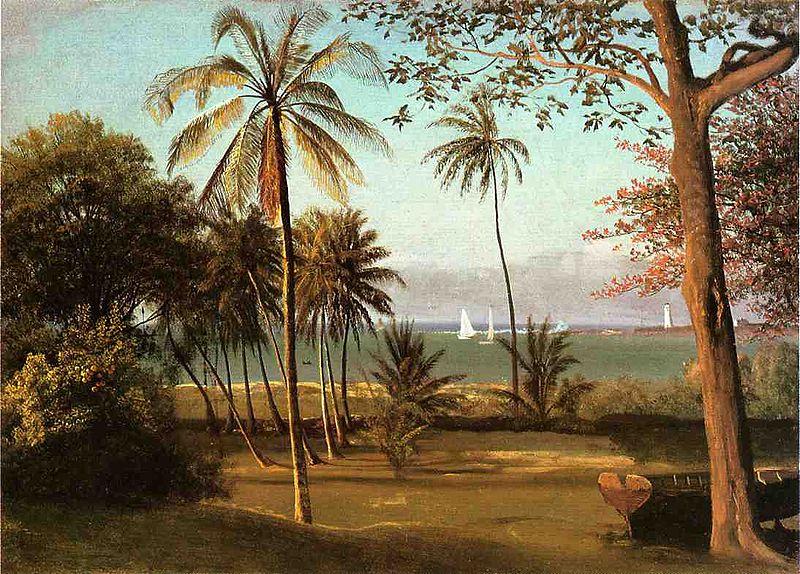 Albert Bierstadt Albert Bierstadt's art oil painting image